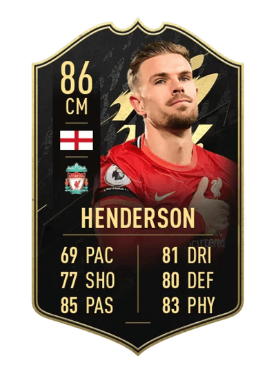 Jordan Henderson Team of the Week 86 OVR