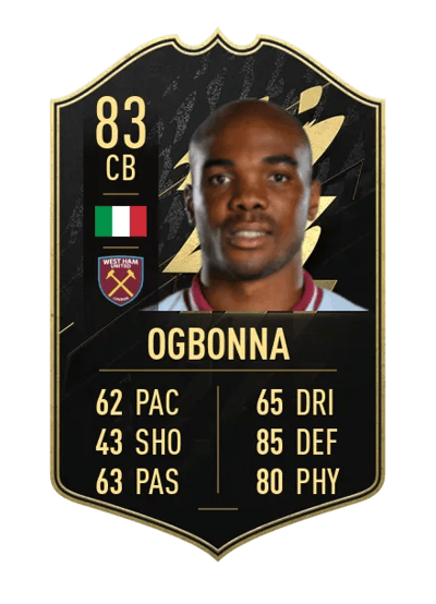 Angelo Ogbonna Team of the Week 83 OVR