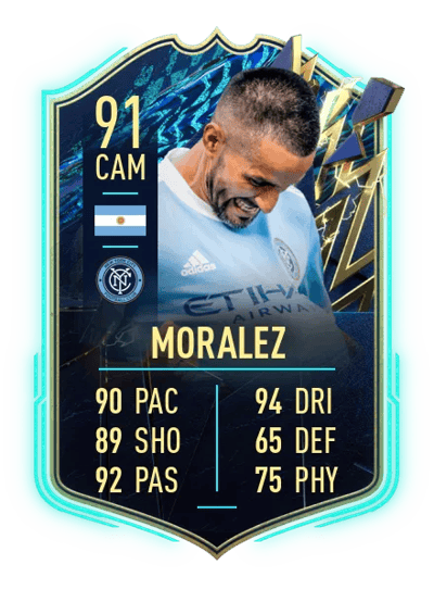 Maxi Moralez Team of the Season 91 OVR