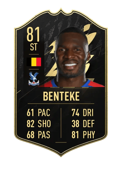 Christian Benteke Team of the Week 81 OVR