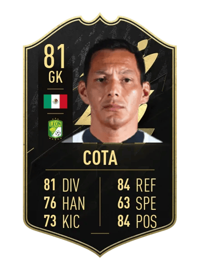 Rodolfo Cota Team of the Week 81 OVR