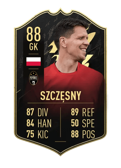 Wojciech Szczęsny Team of the Week 88 OVR