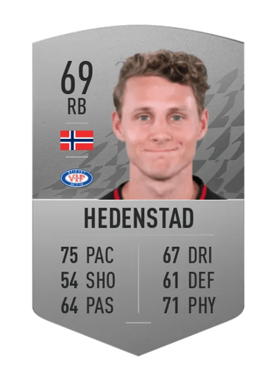 Vegar Eggen Hedenstad Common 69 OVR