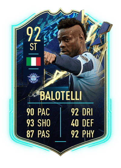 Mario Balotelli Team of the Season 92 OVR