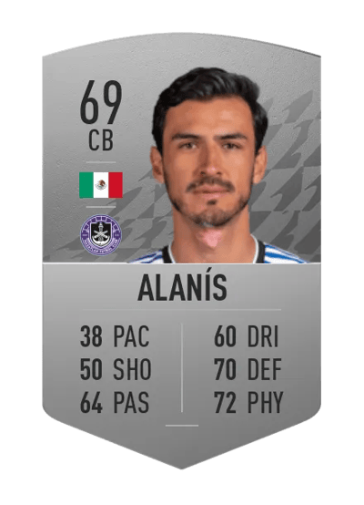 Oswaldo Alanís Common 69 OVR