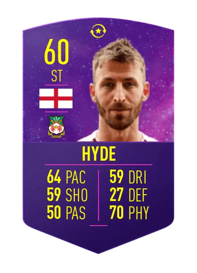 Jake Hyde FUTURE STARS SWAP TOKEN 60 OVR