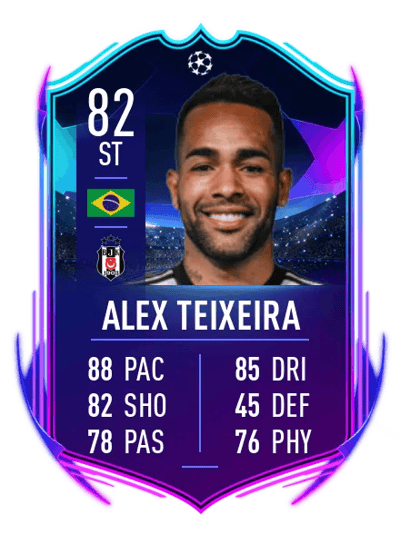 Alex Teixeira UCL Road to the Knockouts 82 OVR