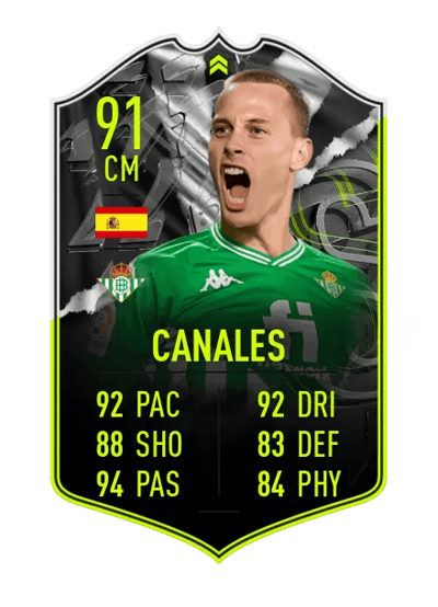 Canales SHOWDOWN PLUS 91 OVR