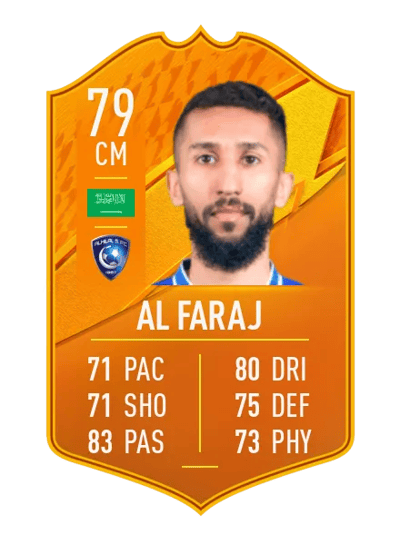 Salman Al Faraj Domestic Man of the Match 79 OVR