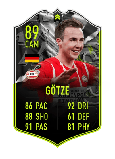 Mario Götze SHOWDOWN PLUS 89 OVR