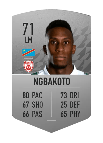 Yeni Ngbakoto Common 71 OVR