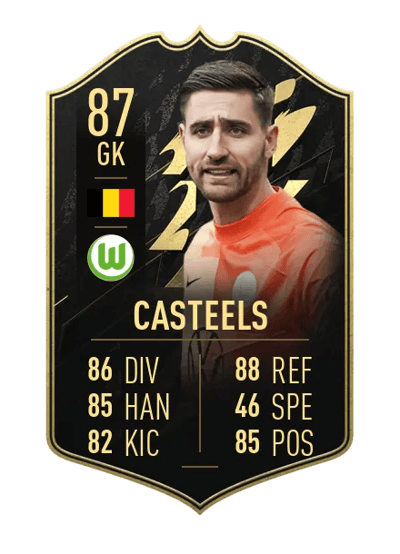 Koen Casteels Team of the Week 87 OVR