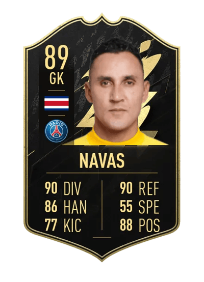 Keylor Navas Team of the Week 89 OVR