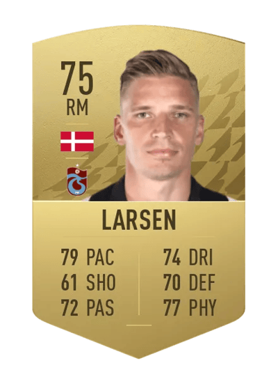 Jens Stryger Larsen Common 75 OVR