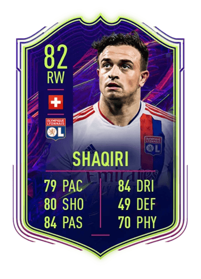 Xherdan Shaqiri Ones to Watch 82 OVR
