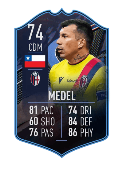 Gary Medel FUT CAPTAINS 74 OVR