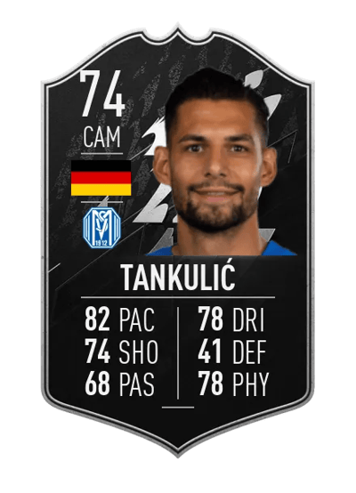 Luka Tankulić Team of the Week 74 OVR