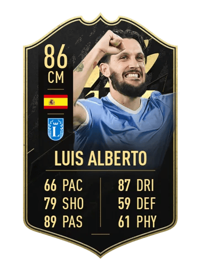 Luis Alberto Team of the Week 86 OVR