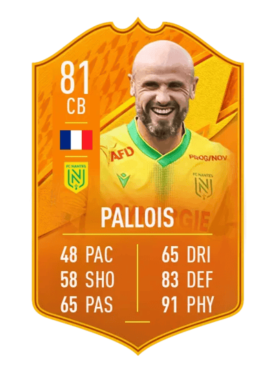 Nicolas Pallois Domestic Man of the Match 81 OVR