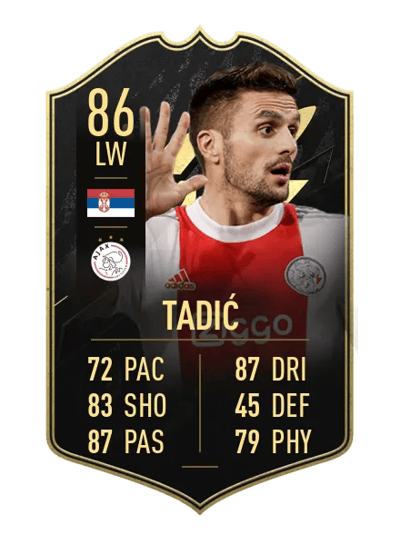 Dušan Tadić Team of the Week 86 OVR