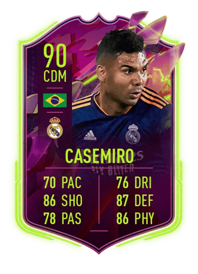 Casemiro RULEBREAKERS 90 OVR