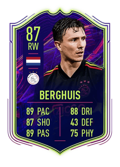 Steven Berghuis Ones to Watch 87 OVR