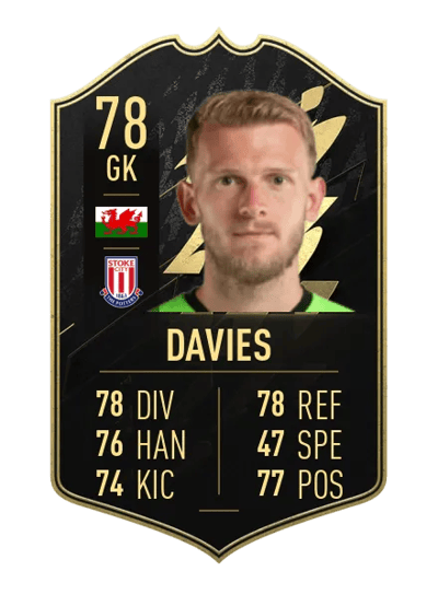 Adam Davies Team of the Week 78 OVR