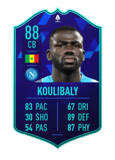 Kalidou Koulibaly POTM SERIE A 88 OVR