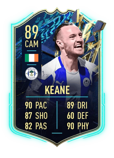 Will Keane Team of the Season 89 OVR