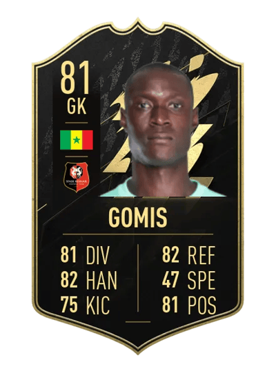 Alfred Gomis Team of the Week 81 OVR