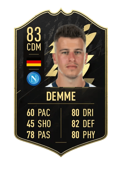 Diego Demme Team of the Week 83 OVR