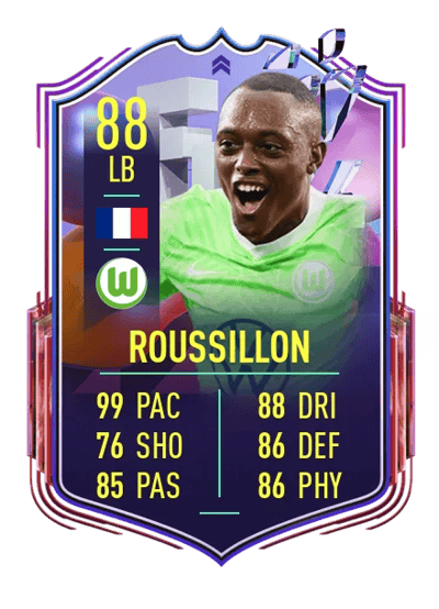 Jérôme Roussillon Fantasy FUT Upgrade 88 OVR
