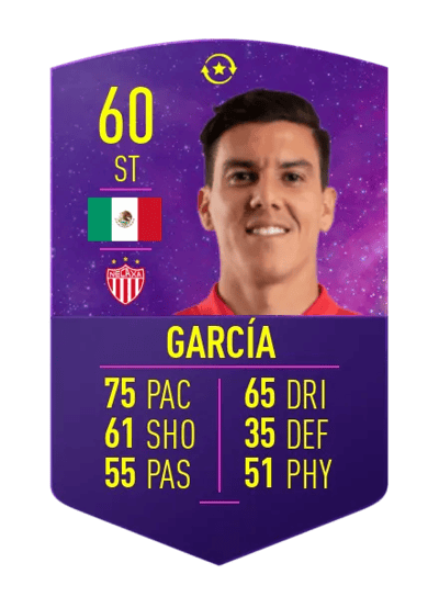 Luis Arcadio García FUTURE STARS SWAP TOKEN 60 OVR