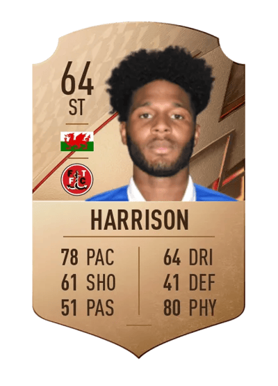 Ellis Harrison Rare 64 OVR