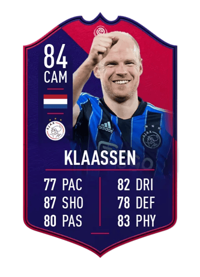 Davy Klaassen POTM EREDIVISIE 84 OVR