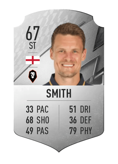 Matt Smith Rare 67 OVR