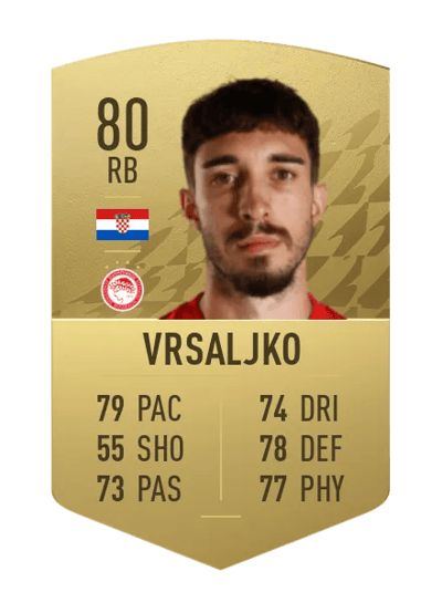 Šime Vrsaljko Common 80 OVR