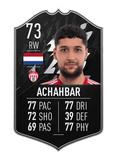 Anass Achahbar Team of the Week 73 OVR