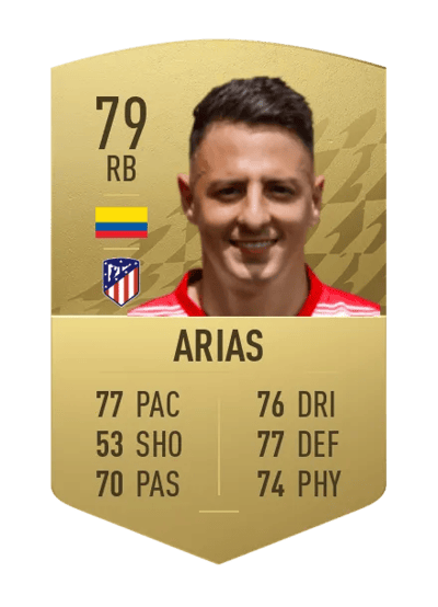 Santiago Arias Common 79 OVR