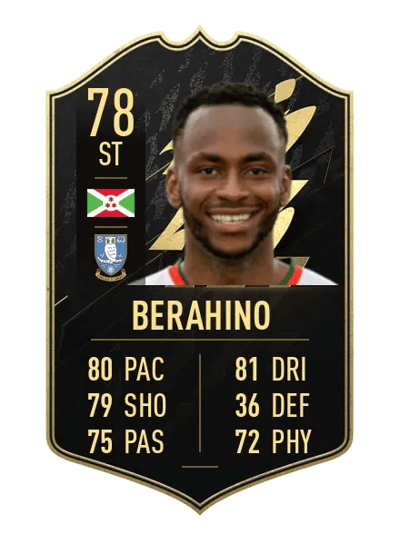 Saido Berahino Team of the Week 78 OVR
