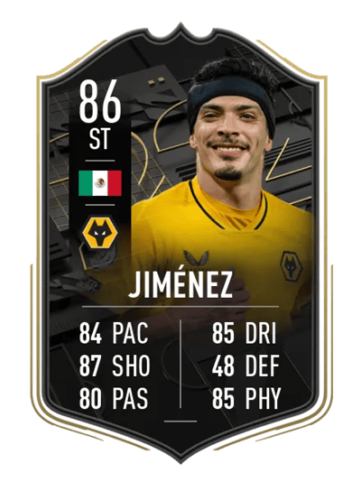 Raúl Jiménez SIGNATURE SIGNINGS 86 OVR