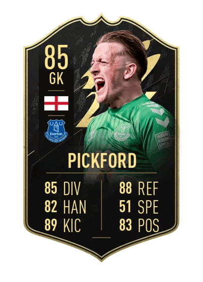Jordan Pickford Team of the Week 85 OVR