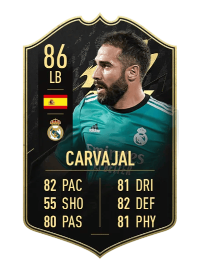 Carvajal Team of the Week 86 OVR
