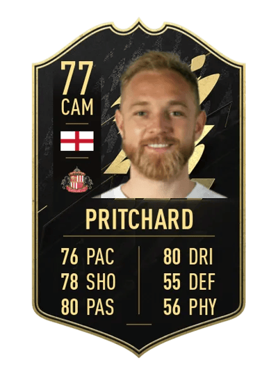 Alex Pritchard Team of the Week 77 OVR
