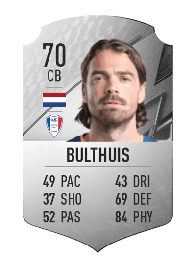 Dave Bulthuis Rare 70 OVR