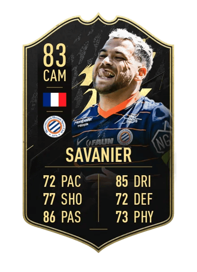 Téji Savanier Team of the Week 83 OVR
