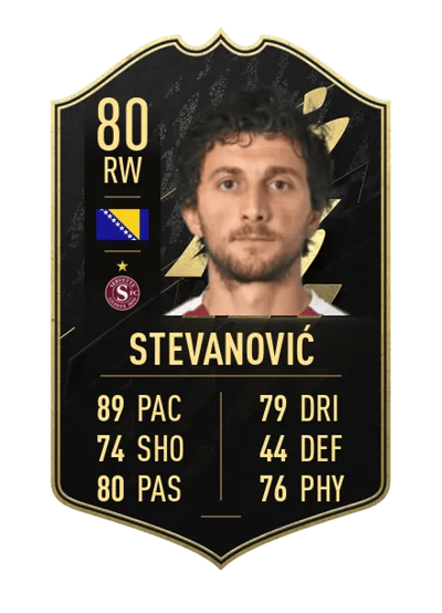 Miroslav Stevanović Team of the Week 80 OVR