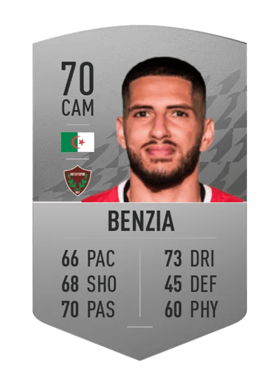 Yassine Benzia Common 70 OVR