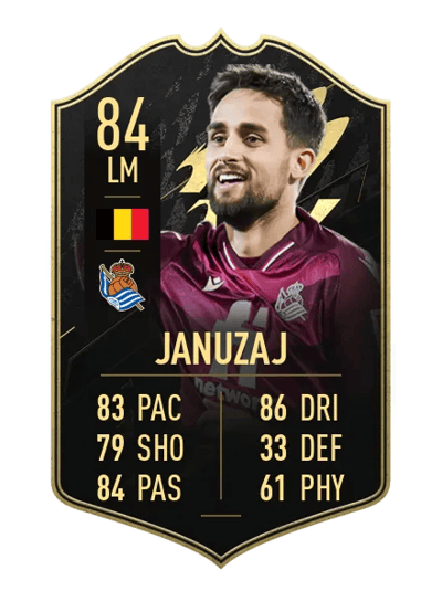 Adnan Januzaj Team of the Week 84 OVR