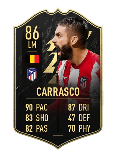 Yannick Carrasco Team of the Week 86 OVR
